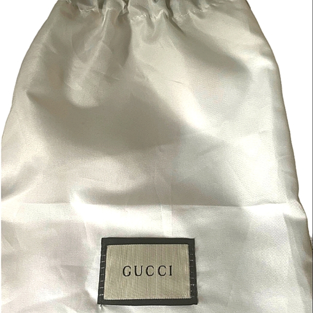 Authentic Gucci Satin Drawstring Bag Euc - image 2